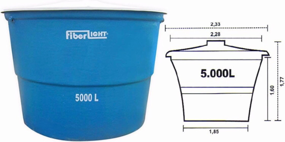 10,000l Standard Cylindrical Tank