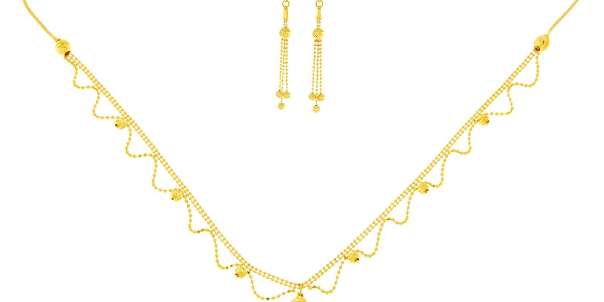 Filigree Gold Necklace Set – A Timeless Blend of Art and Elegance